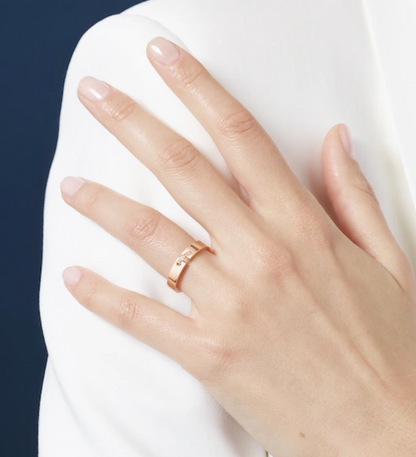 ¡®Glow Jewelry¡¯ALLIANCE LIENS VIDENCE DIAMOND 4MM RING