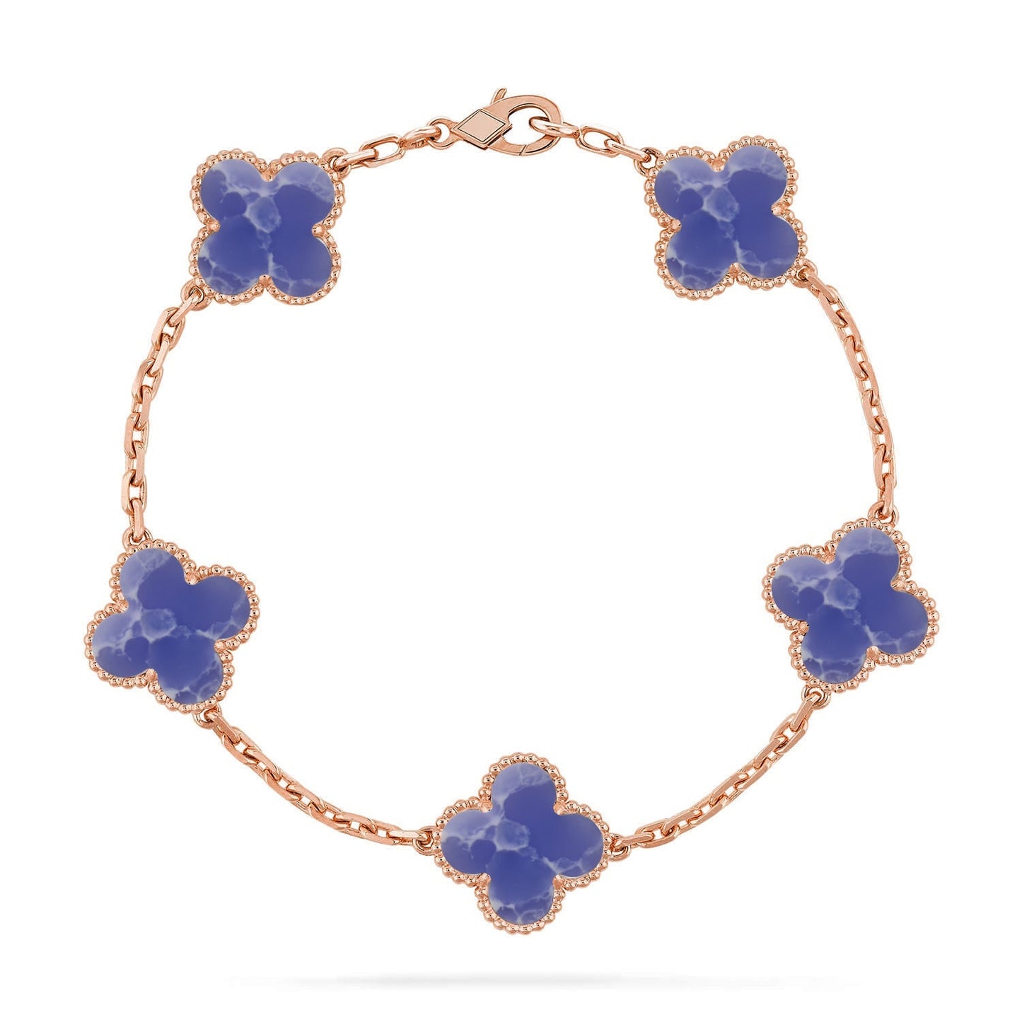 [Glow Jewelry]Neue CLOVER 5 MOTIF BLUE VEINS ARMBANDKOLLEKTION