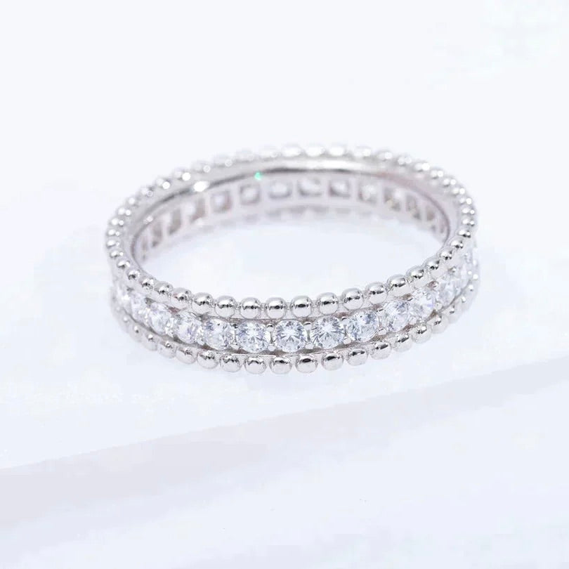 ¡®Glow Jewelry¡¯PERLEE DIAMOND SILVER RING