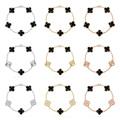 [Glow Jewelry]Neue CLOVER 5 MOTIF PULSAR STEIN ARMBAND KOLLEKTION
