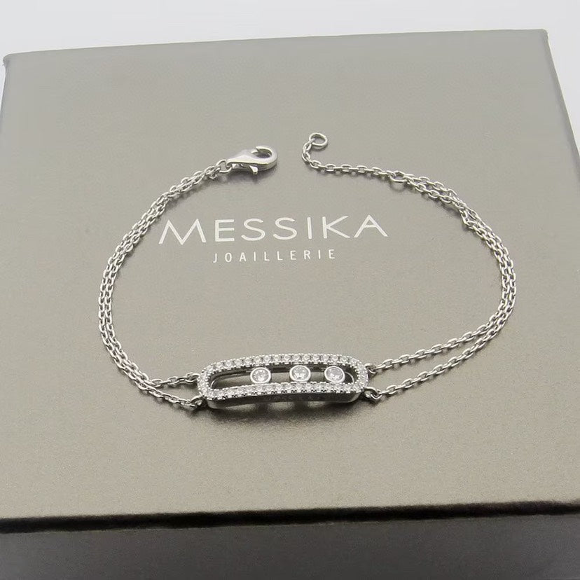 [Glow Jewelry] Move Classique pavé bracelet