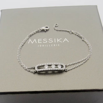 [Glow Jewelry] Move Classique pavé bracelet
