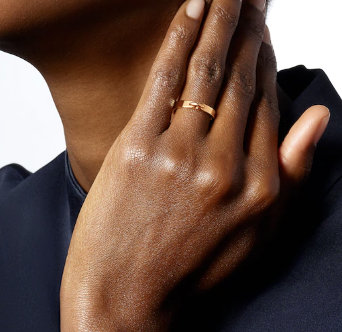 [Glow Jewelry]ALLIANCE LIENS VIDENCE 3MM RING