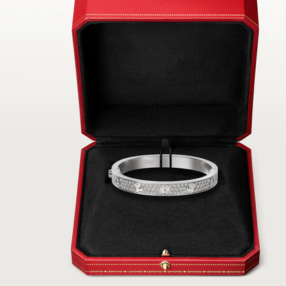 [Glow Jewelry]LOVE BRACELET 6.1MM DIAMOND-PAVED