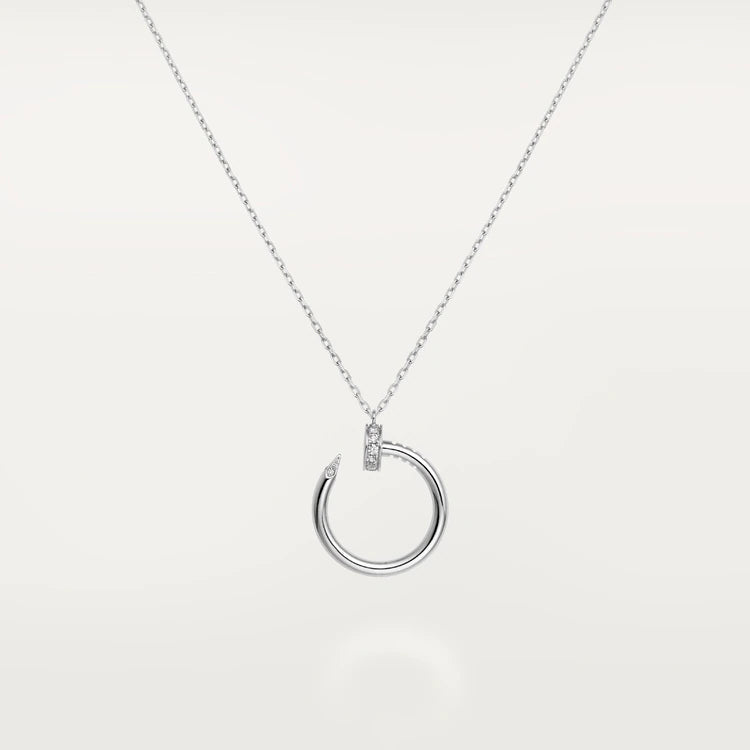 [Glow Jewelry]JUSTE NECKLACE SILVER