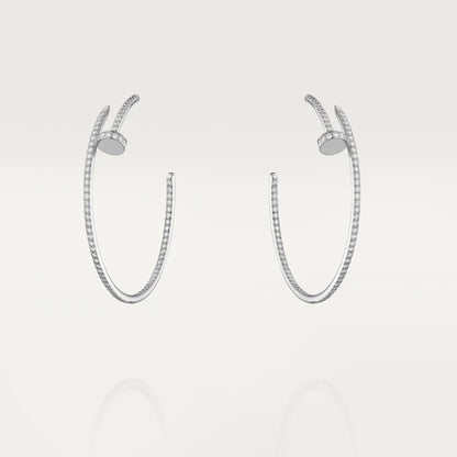 [Glow Jewelry]JUSTE EARRINGS FULL DIAMONDS 1.8MM