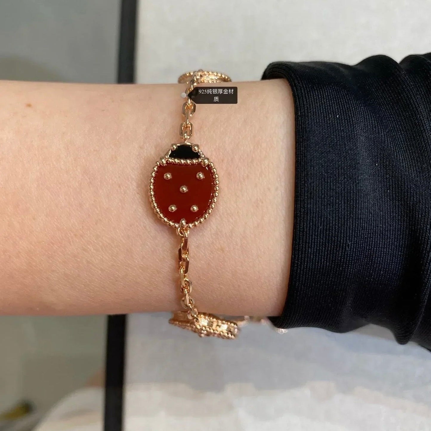 [Glow Jewelry]LUCKY SPRING 5 MOTIF BRACELET