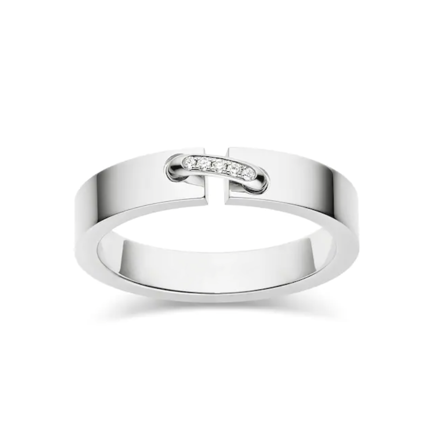 [Glow Jewelry]ALLIANCE LIENS VIDENCE DIAMOND 4MM RING