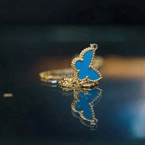 „Glow Jewelry“ BUTTERFLY TÜRKIS SCHMETTERLING ARMBAND