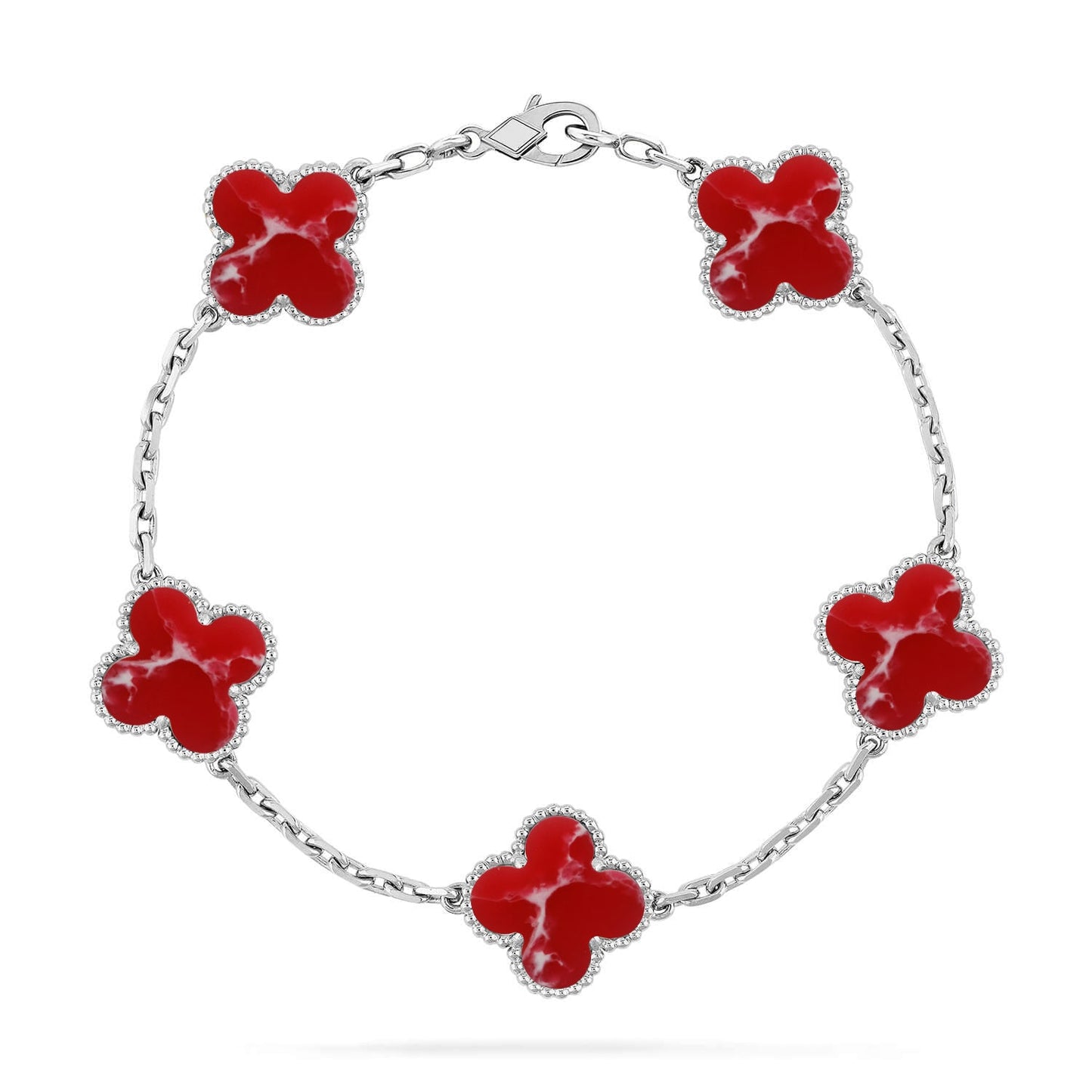 [Glow Jewelry]Neue ARMBANDKOLLEKTION KLASSISCHES ROTES BLUMENMUSTER