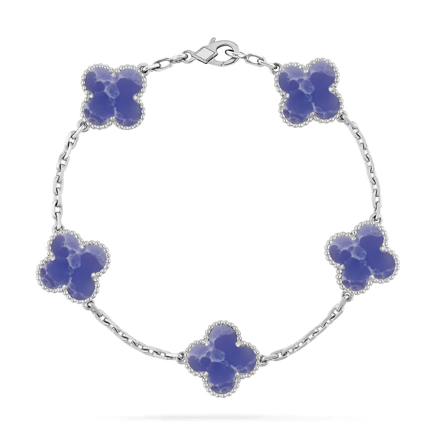 [Glow Jewelry]Neue CLOVER 5 MOTIF BLUE VEINS ARMBANDKOLLEKTION