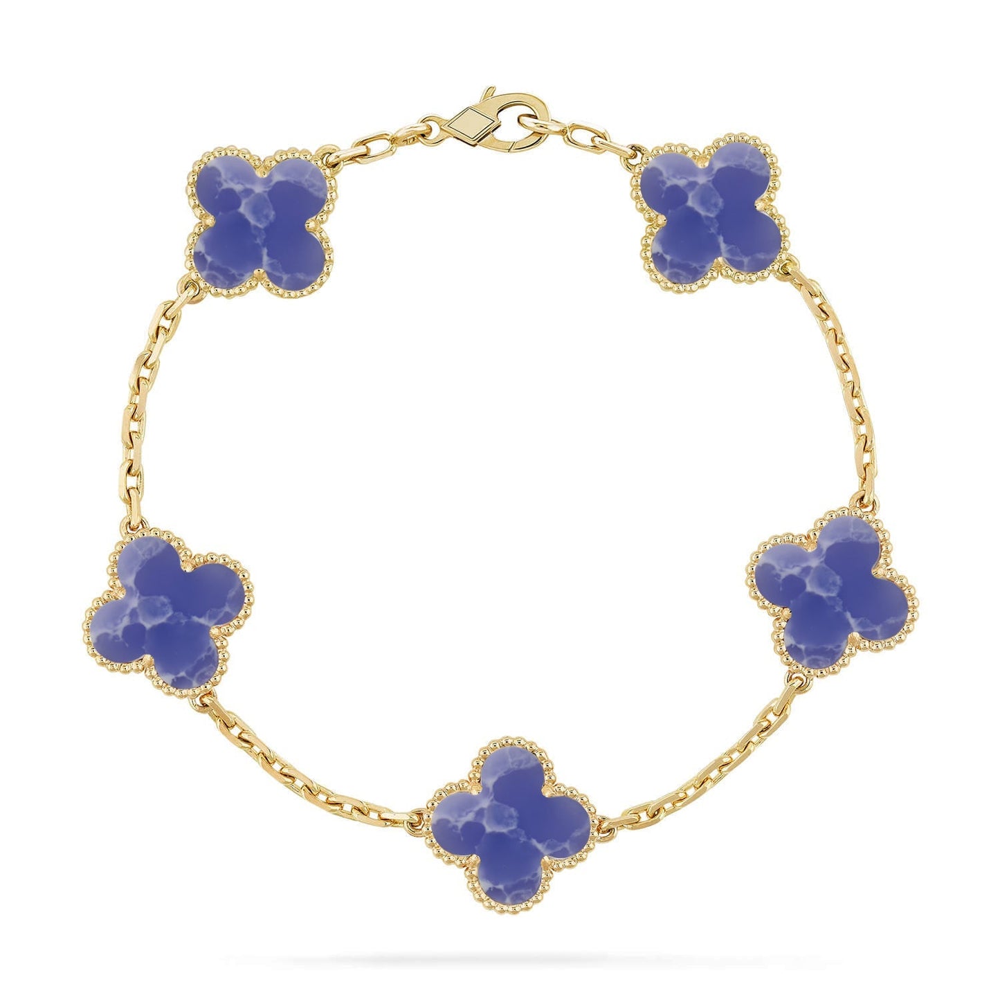 [Glow Jewelry]Neue CLOVER 5 MOTIF BLUE VEINS ARMBANDKOLLEKTION