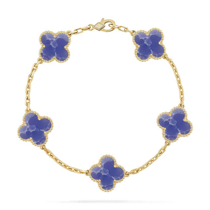 [Glow Jewelry]Neue CLOVER 5 MOTIF BLUE VEINS ARMBANDKOLLEKTION