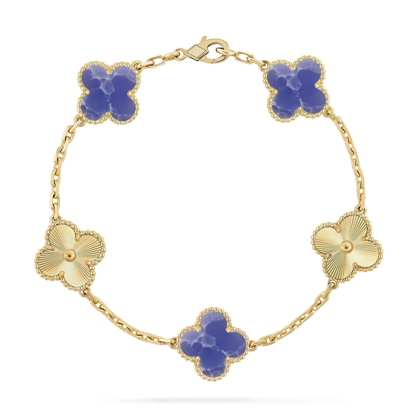 [Glow Jewelry]Neue CLOVER 5 MOTIF BLUE VEINS ARMBANDKOLLEKTION