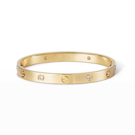 ¡®Glow Jewelry¡¯LIEBESARMBAND 6.1MM 4 DIAMANTEN