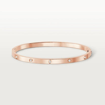 [Glow Jewelry]LOVE BRACELET 3.65MM 10 DIAMONDS