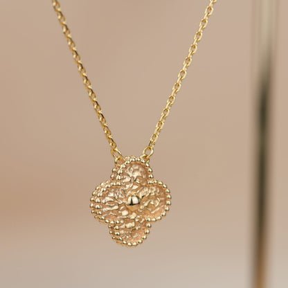 ¡®Glow Jewelry¡¯CLOVER 15MM  BRONZING NECKLACE