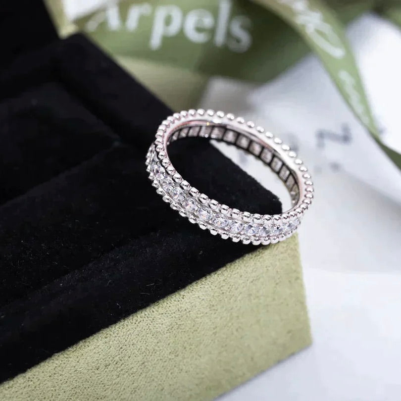 [Glow Jewelry]PERLEE DIAMOND SILVER RING