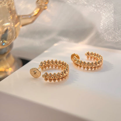[Glow Jewelry]CLASH SMALL HOOP EARRINGS