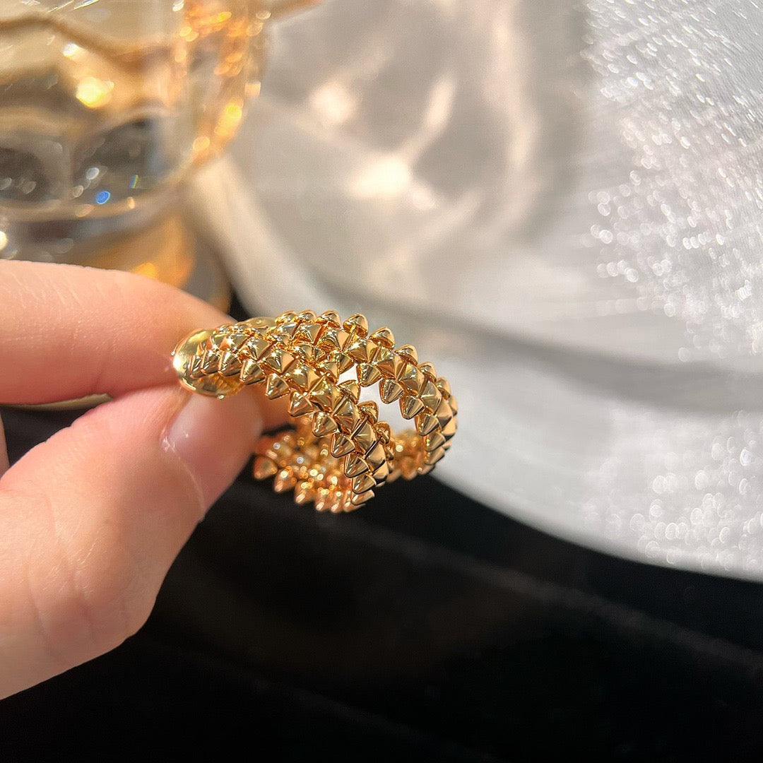 [Glow Jewelry]CLASH SMALL HOOP EARRINGS