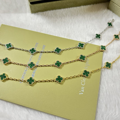 [¡®Glow Jewelry¡¯]CLOVER 6 MOTIV MALACHIT ARMREIF