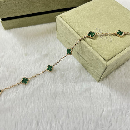 [¡®Glow Jewelry¡¯]CLOVER 6 MOTIV MALACHIT ARMREIF