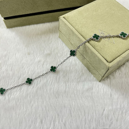 [¡®Glow Jewelry¡¯]CLOVER 6 MOTIV MALACHIT ARMREIF