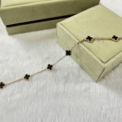 [¡®Glow Jewelry¡¯]KLEEBLATT 6 MOTIV ONYX ARMBAND