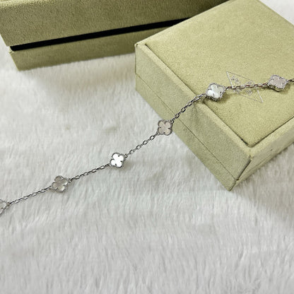 [¡®Glow Jewelry¡¯]CLOVER 6 MOTIF WEISS PERLMUTT ARMBAND