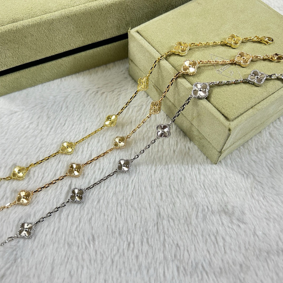 [Glow Jewelry]Neues Armband CLOVER 6 MOTIF DIAMOND