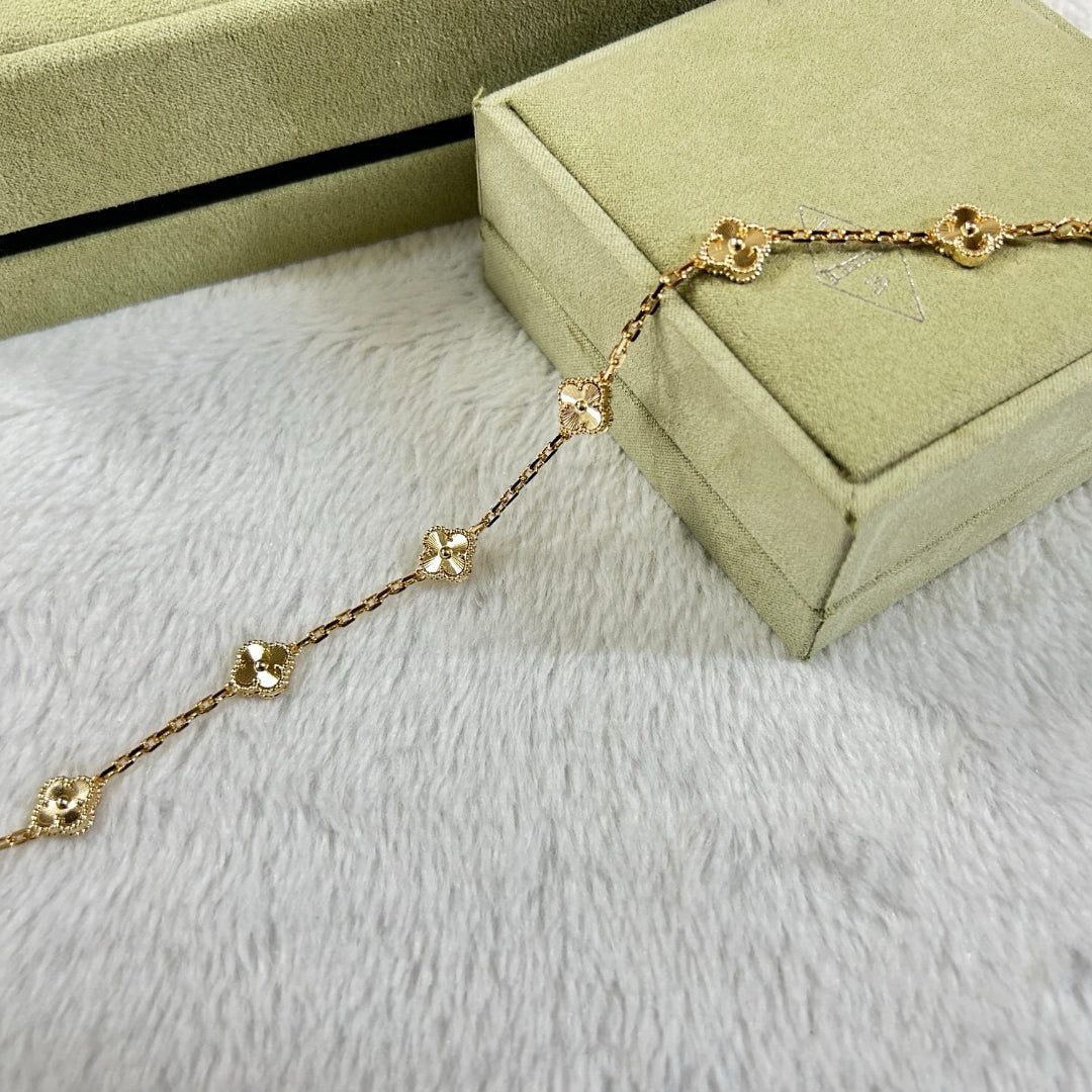 [Glow Jewelry]Neues Armband CLOVER 6 MOTIF DIAMOND