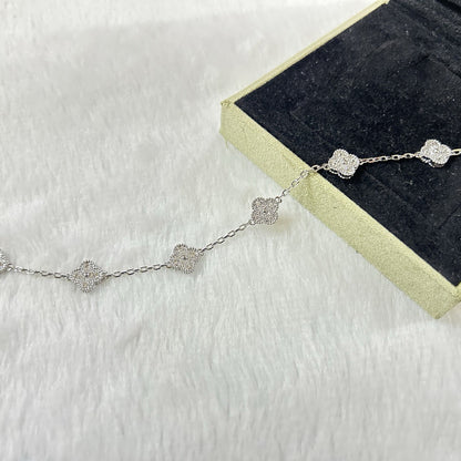 [Glow Jewelry]Neues Kleeblatt-Armband mit 6 Diamantmotiven