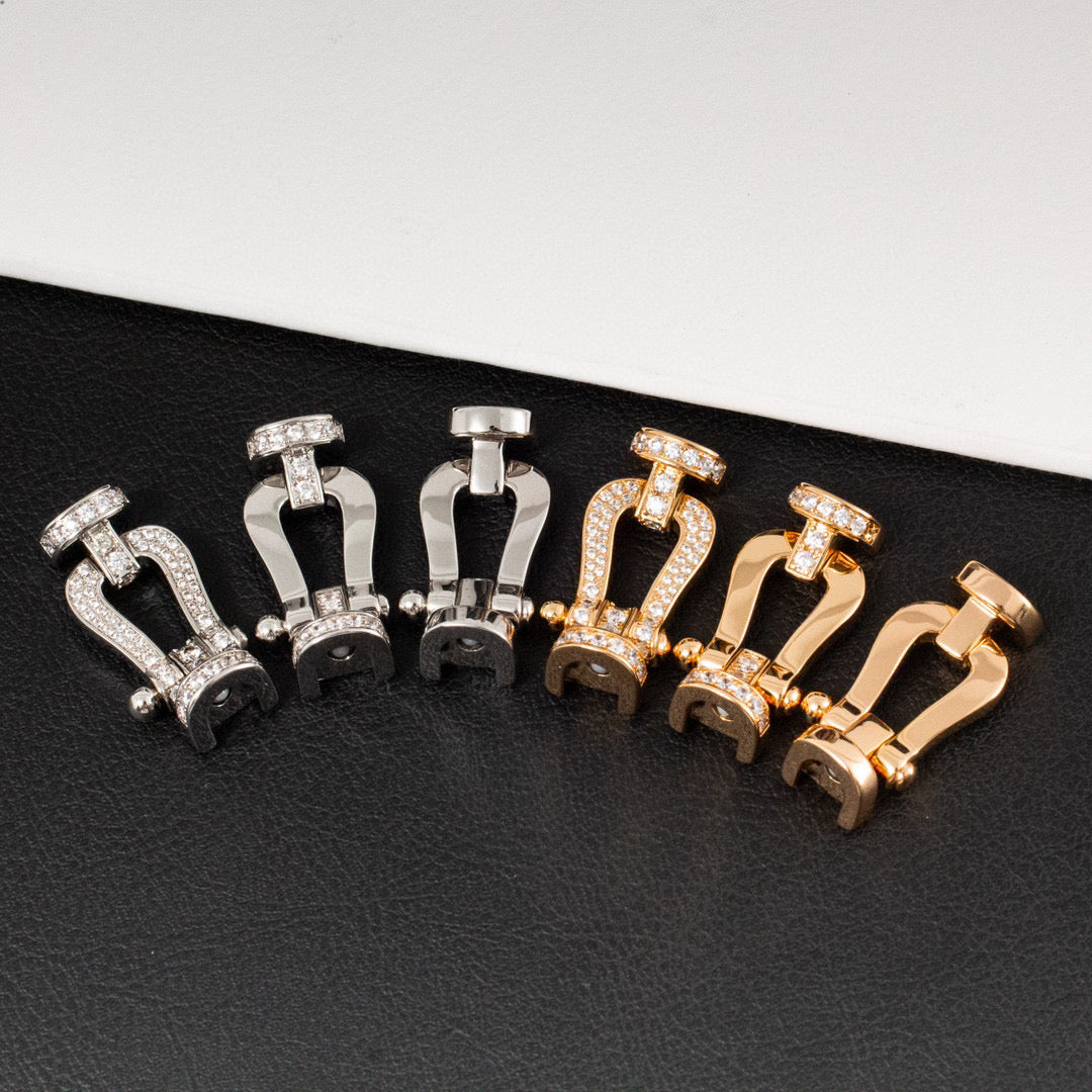 „Glow Jewelry“ FORCE GROSSES HUFEISEN OHNE DIAMANT ARMBAND GOLD