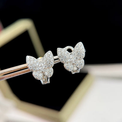 ¡®Glow Jewelry¡¯BUTTERFLY ALL DIAMOND EARRINGS