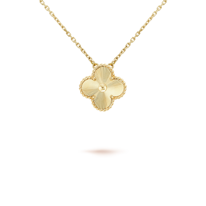 [Glow Jewelry]CLOVER 15MM LASER NECKLACE AND BOX