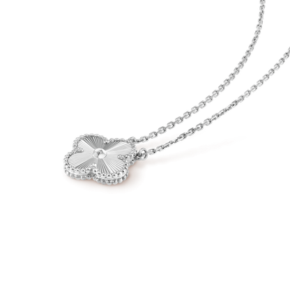 ¡®Glow Jewelry¡¯KLEE 15MM LASER-HALSKETTE SILBER