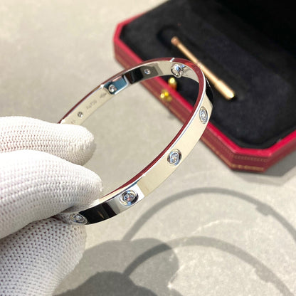 ¡®Glow Jewelry¡¯LOVE BRACELET 6.1MM 10 DIAMONDS