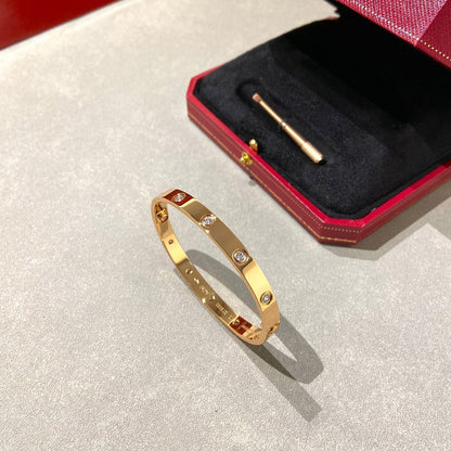 [Glow Jewelry]LOVE BRACELET 6.1MM 10 DIAMONDS