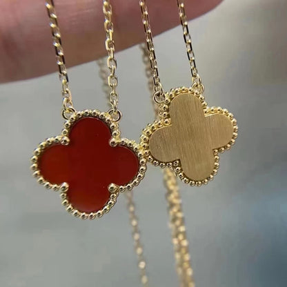 ¡®Glow Jewelry¡¯KLEE 15MM KARNEOL EINZELBLUME HALSKETTE