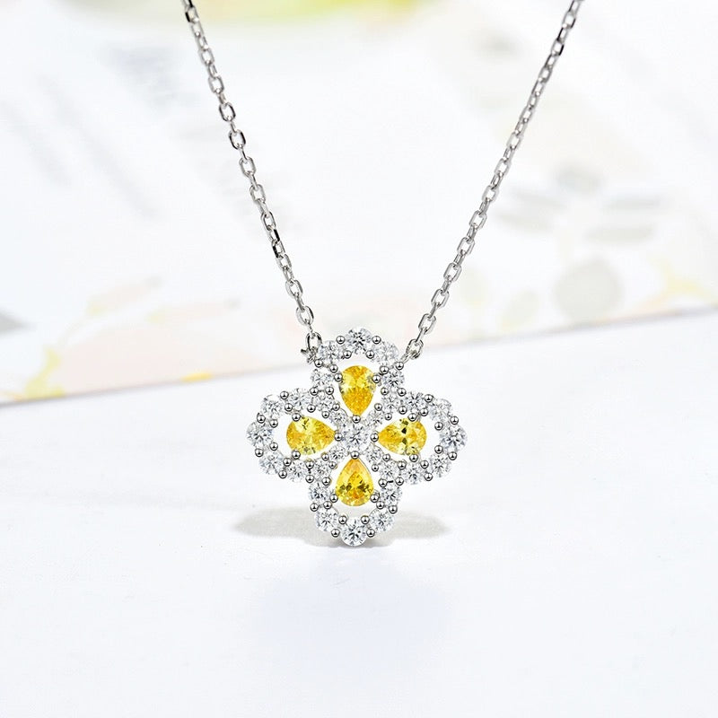 ¡®Glow Jewelry¡¯LOOP NECKLACE FULL MOTIF DIAMOND 16MM MULTIPLE COLORS
