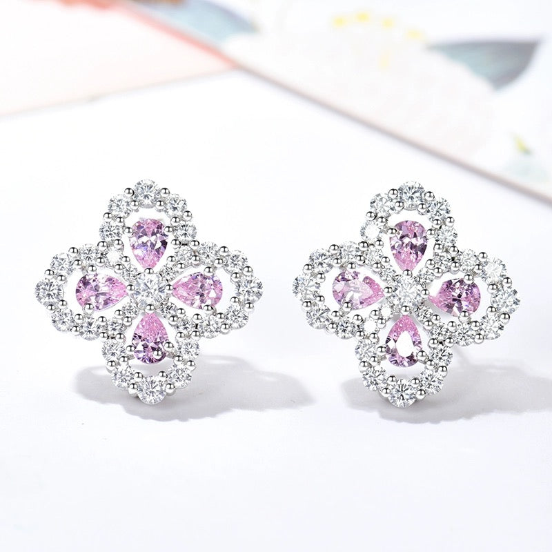 ¡®Glow Jewelry¡¯LOOP EARRINGS FULL MOTIF DIAMOND 16MM