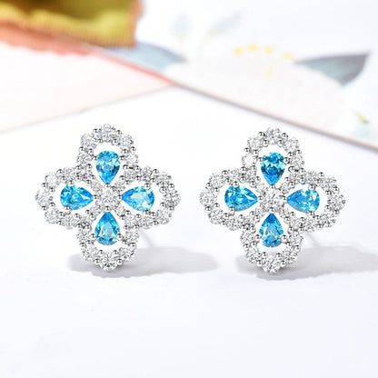 ¡®Glow Jewelry¡¯LOOP EARRINGS FULL MOTIF DIAMOND 16MM