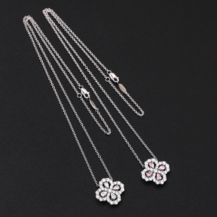 ¡®Glow Jewelry¡¯LOOP NECKLACE FULL MOTIF DIAMOND 16MM MULTIPLE COLORS