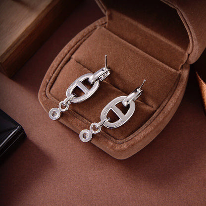 „Glow Jewelry“HM CHAINE DIAMANT-OHRRINGE
