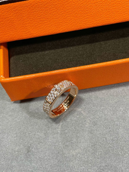 „Glow Jewelry“ KELLY PINK GOLD DIAMOND RING