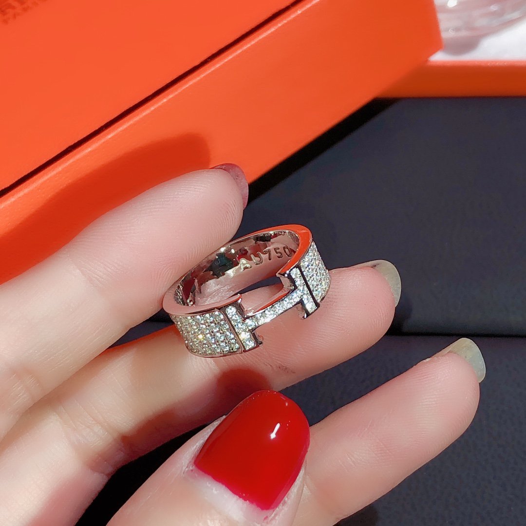 „Glow Jewelry“ H RING FULL DIAMOND