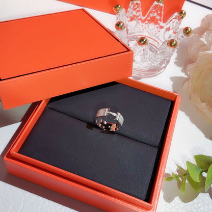 „Glow Jewelry“ H RING FULL DIAMOND