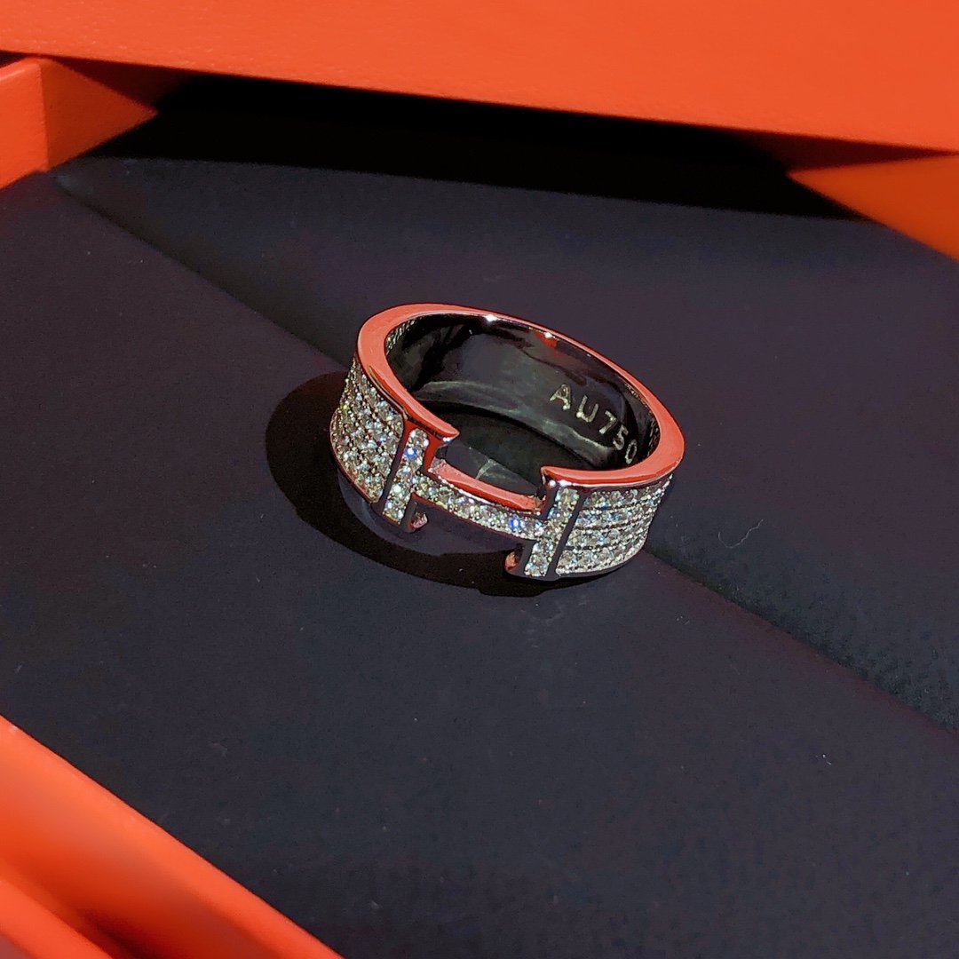 „Glow Jewelry“ H RING FULL DIAMOND