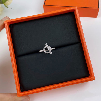 „Glow Jewelry“ ECHAPPEE RING SILBER DIAMANT
