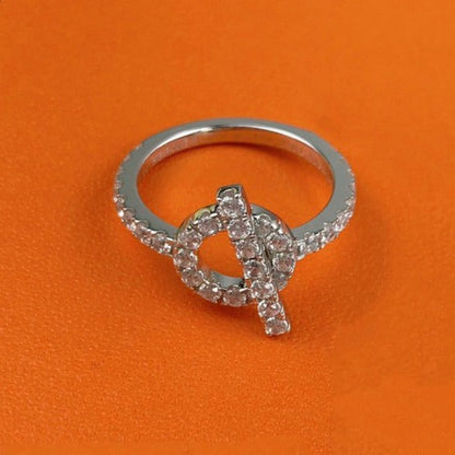 „Glow Jewelry“ ECHAPPEE RING SILBER DIAMANT